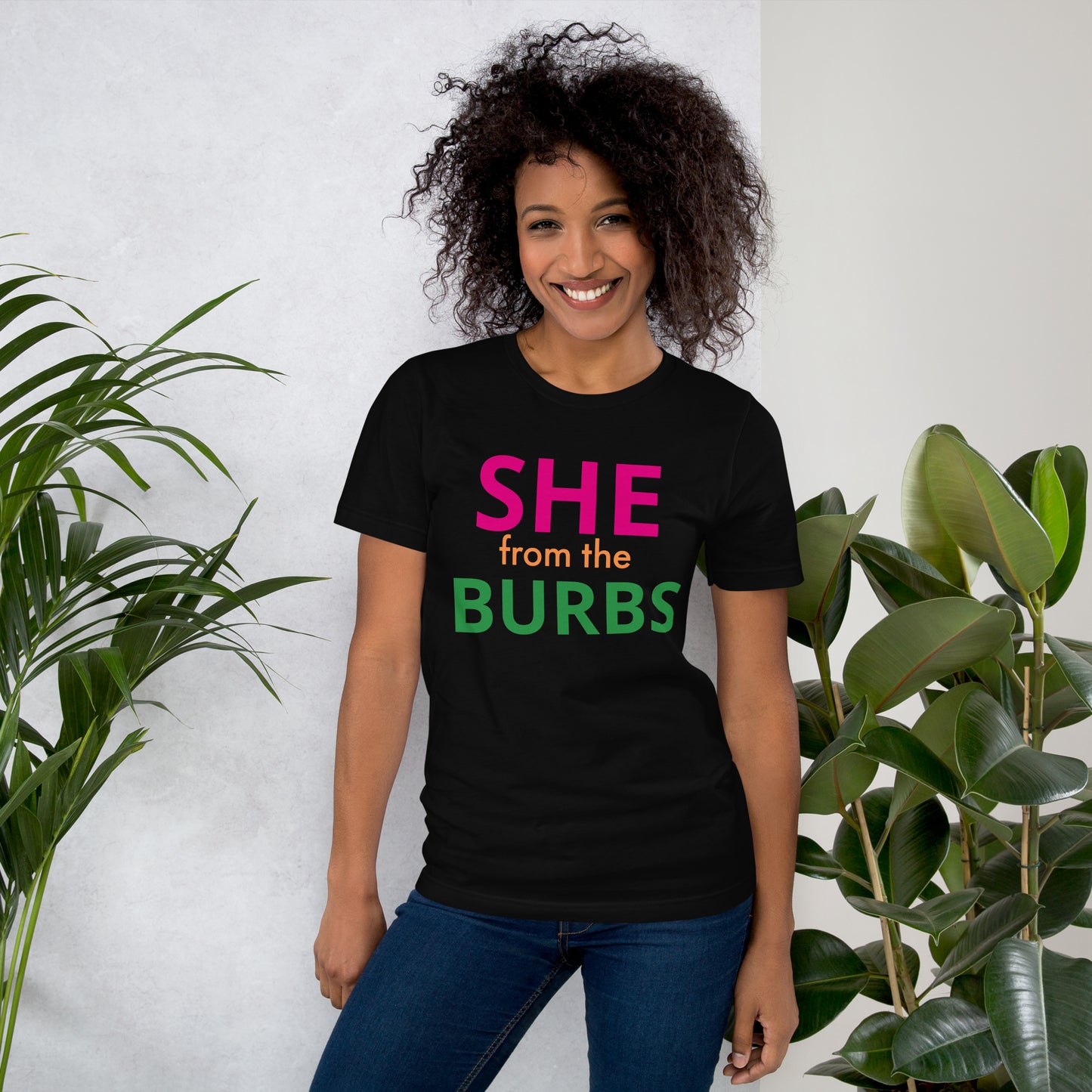 Unisex She from the Burbs t-shirt