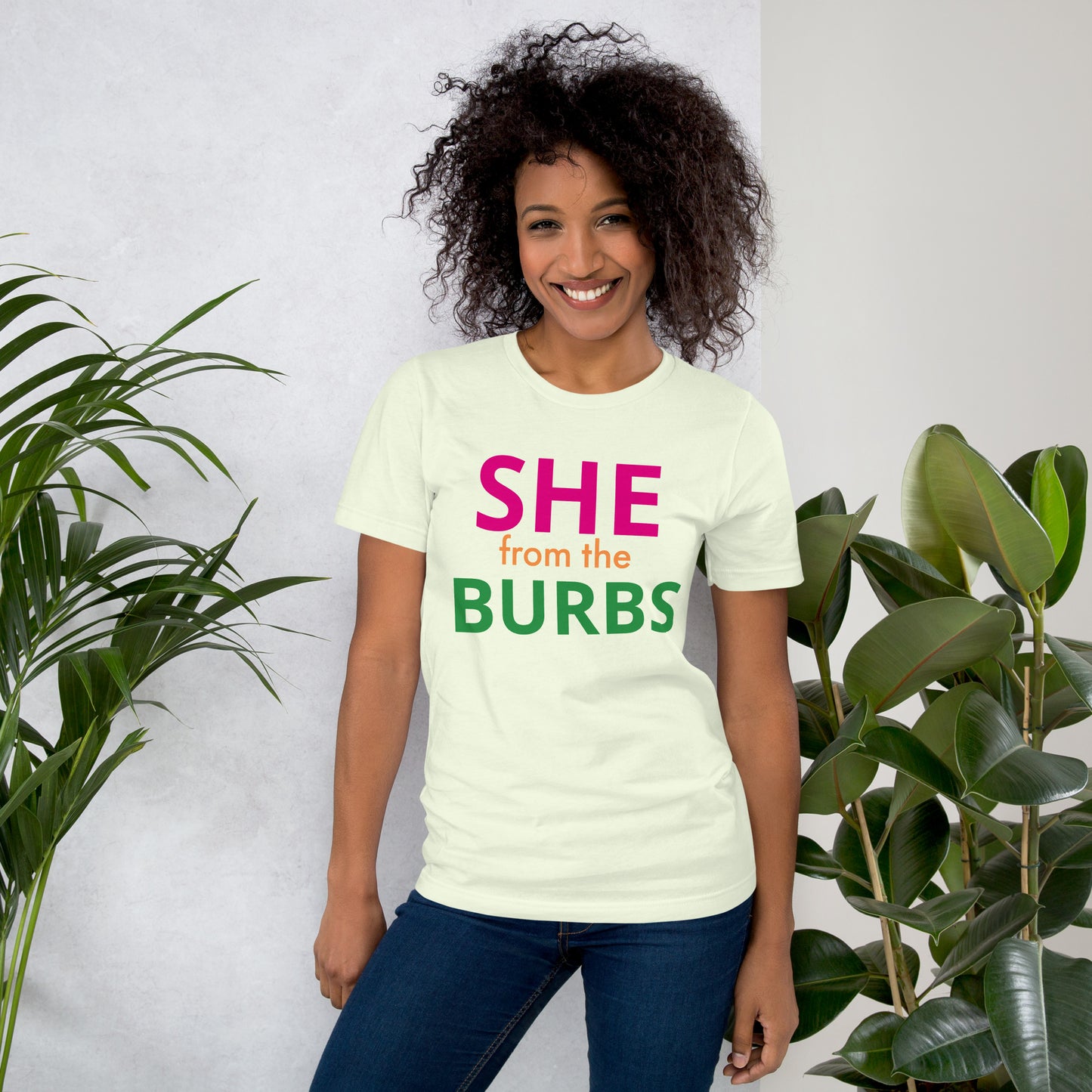 Unisex She from the Burbs t-shirt