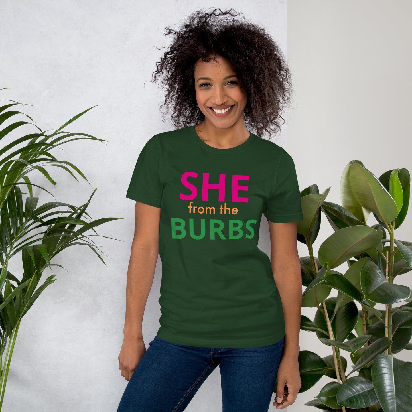 Unisex She from the Burbs t-shirt