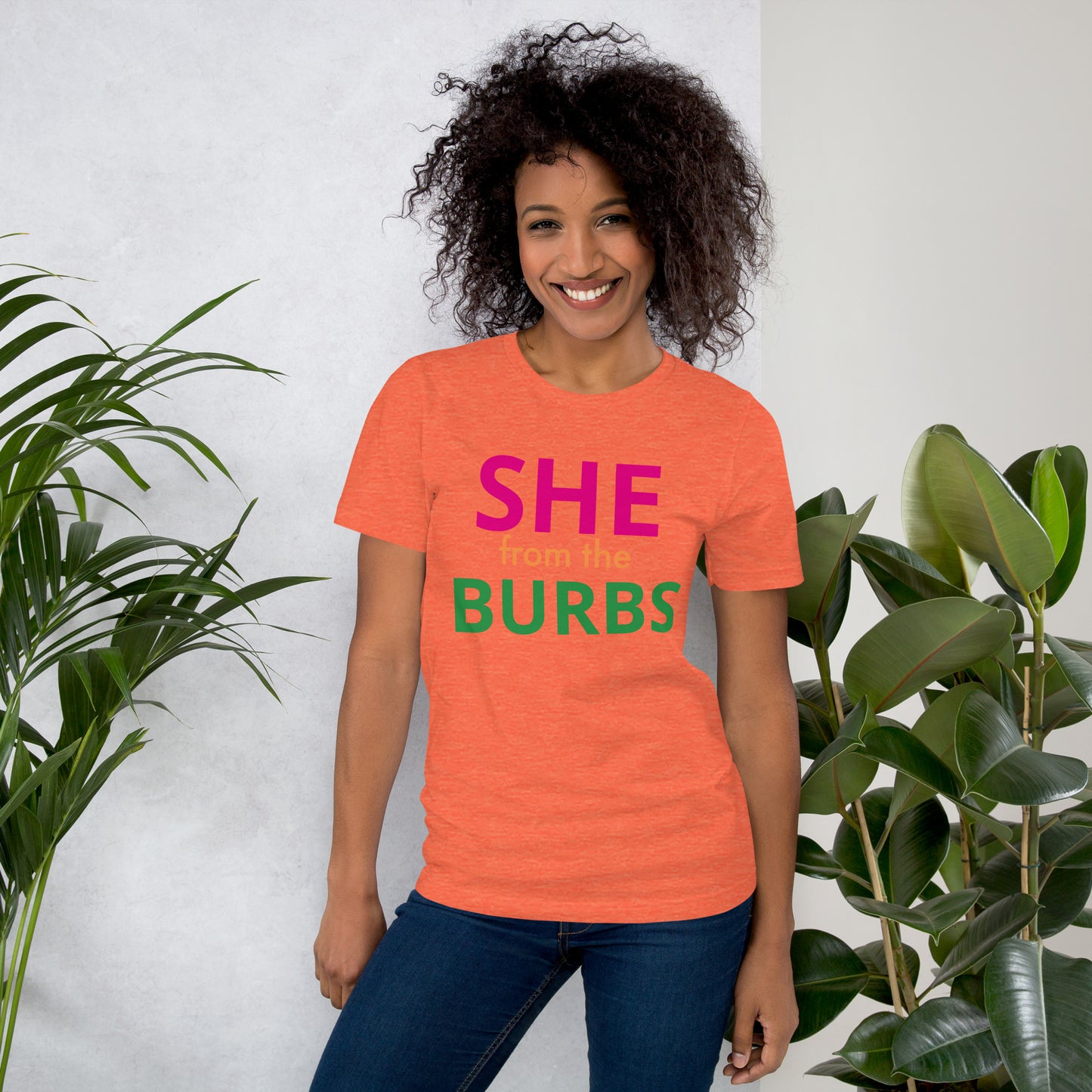 Unisex She from the Burbs t-shirt