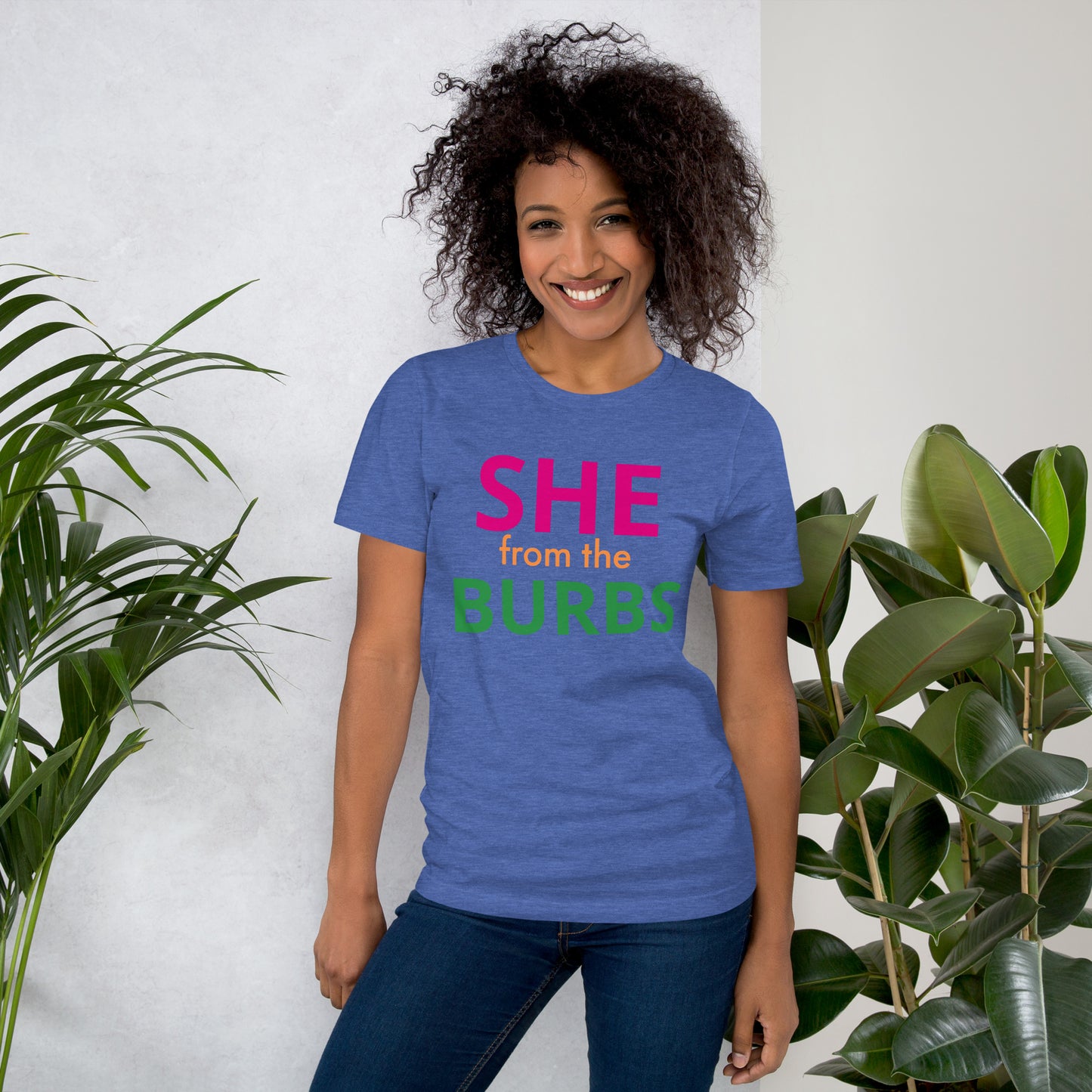 Unisex She from the Burbs t-shirt