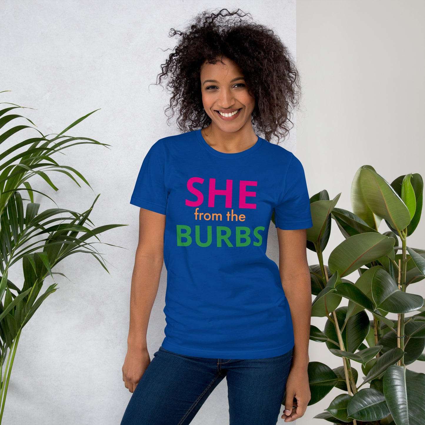 Unisex She from the Burbs t-shirt