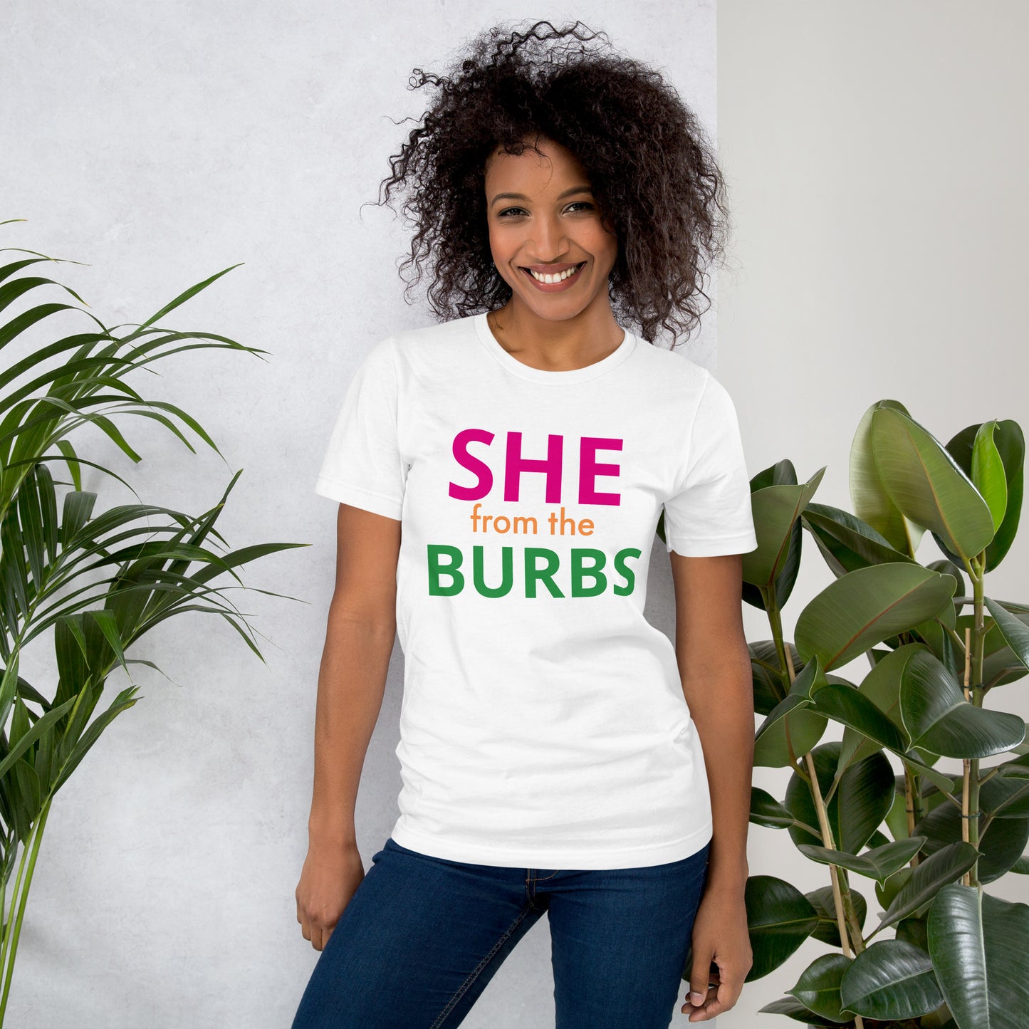 Unisex She from the Burbs t-shirt