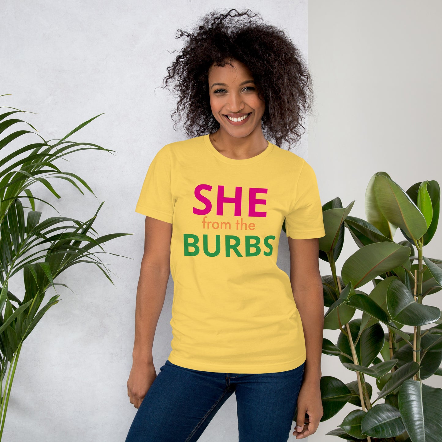 Unisex She from the Burbs t-shirt